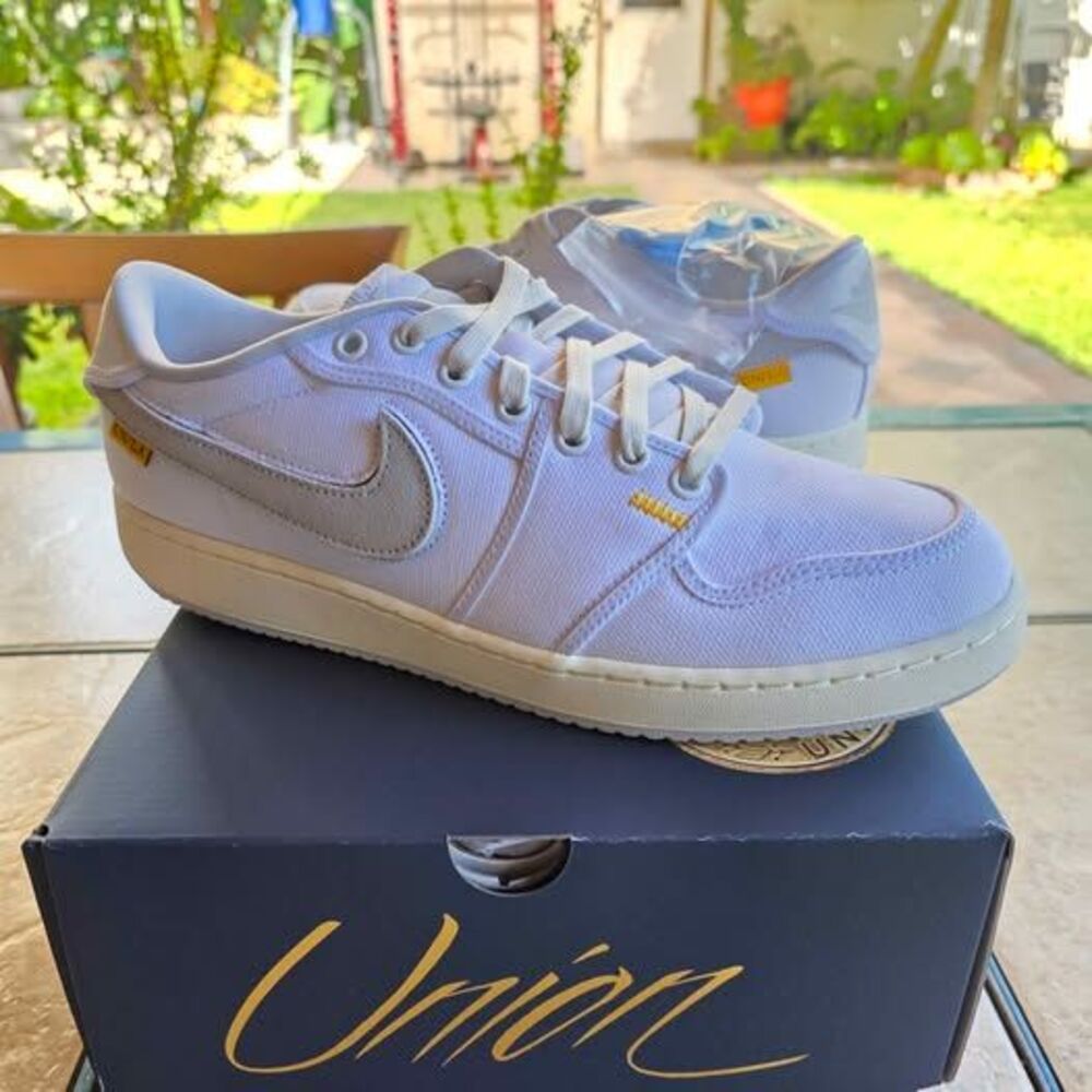 Air Jordan 1 AJKO Low x Union White Canvas Size 11 DS $160